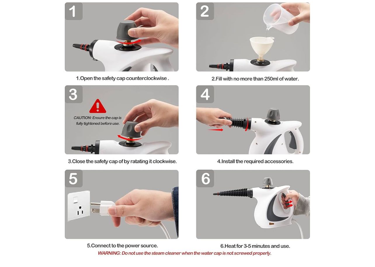 Steamly™ Dampfreiniger